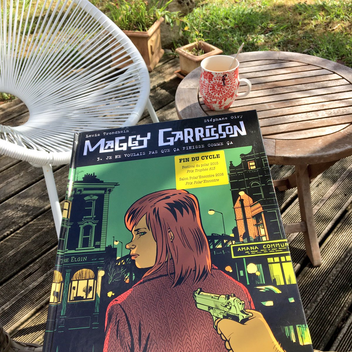 Petit bonheur du jour chez mon libraire 
Enfin la suite des aventures de #MaggyGarrisson by @lewistrondheim *^_^*