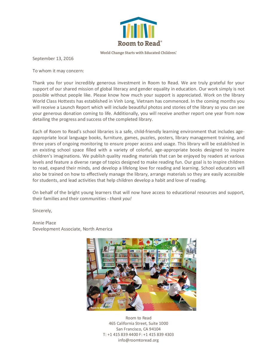WCH_2PM's tweet photo. [🌟] Our blog have been updated with the confirmation letter from Room To Read #2PMRoomToRead https://t.co/egJzOWLUyb https://t.co/pbLpzTmCjw