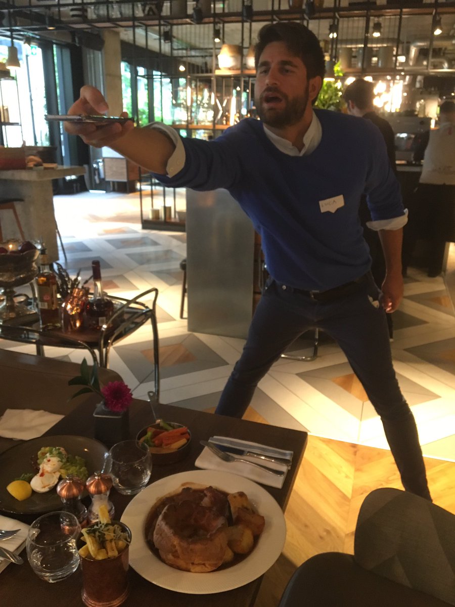 Drake_MorganKX's tweet photo. Our amazing lunch with @WeLoveToBrunch #WWIM14 #kingscross #eeeeeats #SundayBrunch https://t.co/1ytONBkJDP