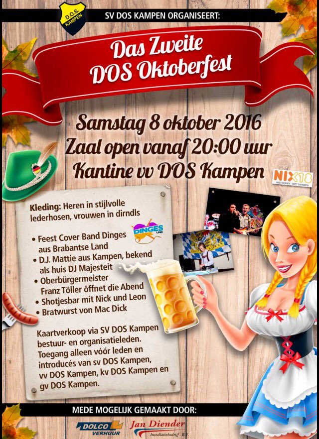 DOS Octoberfest 2019 tweet media
