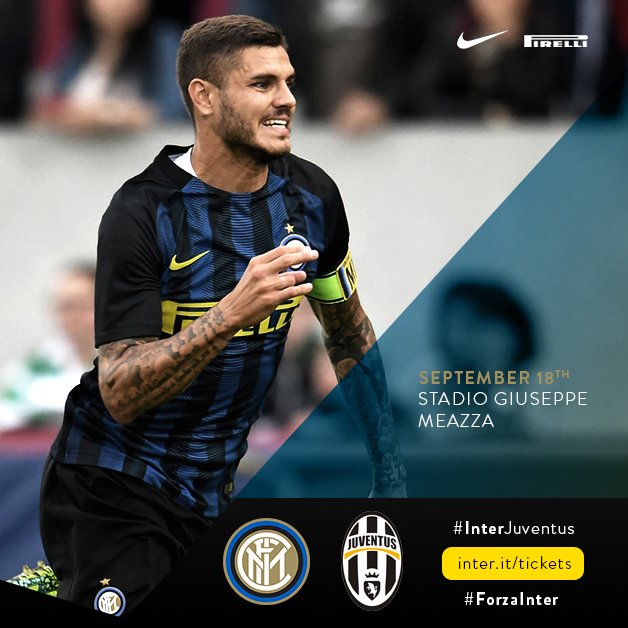 Kami butuh dukungan kalian semua. Ini Meazza, ini rumah kita! #InterFans #InterJuventus