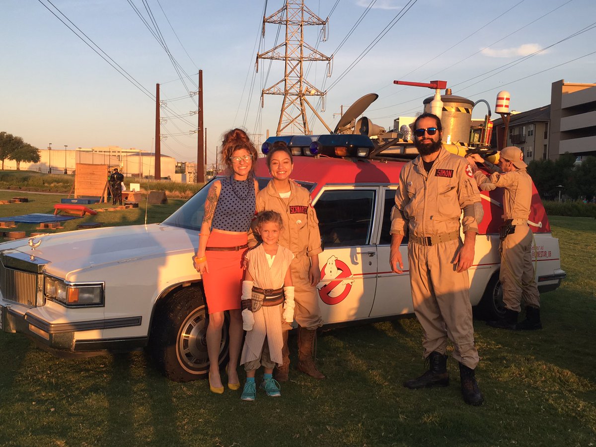CASAWILCO's tweet photo. Who ya gonna call? @lonestar_gb #Ghostbusters #SuperheroRun https://t.co/3c0G4VkFHm
