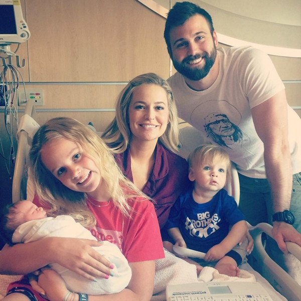 enews's tweet image. Emily Maynard and Tyler Johnson have welcomed an adorable baby boy: eonli.ne/2cv9fmW