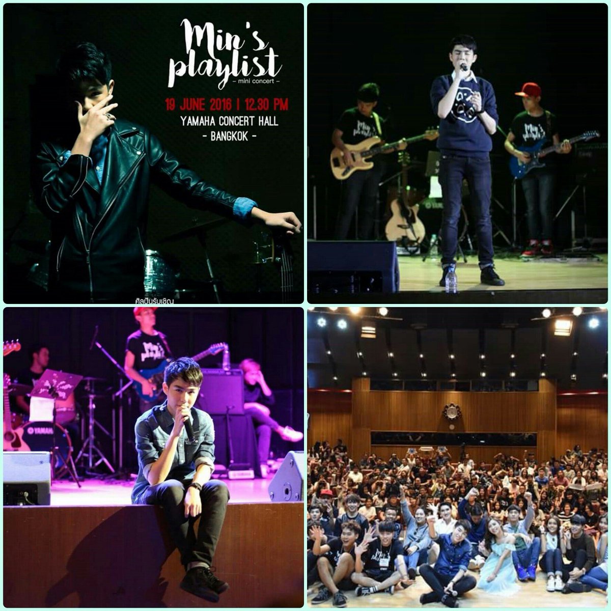 Studio_WITZ's tweet photo. Congratulations 3 month anniversary concert "Min's Playlist" 🎉🎉🎉 by #minthitipat  #MinsPlaylist https://t.co/rO1f9lUPCa