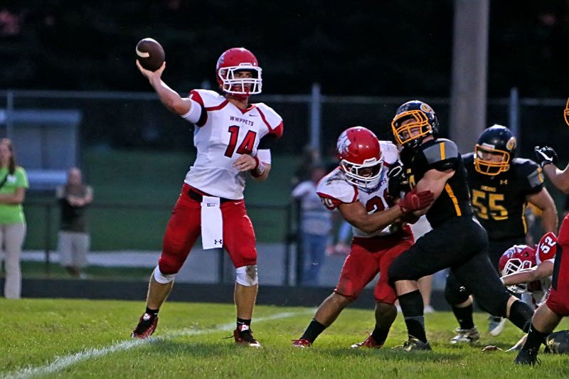 (QB) D. Fuller and (WR) J. Duval connected for 213 yards Friday night. Duval is 8th in the state for receiving yards