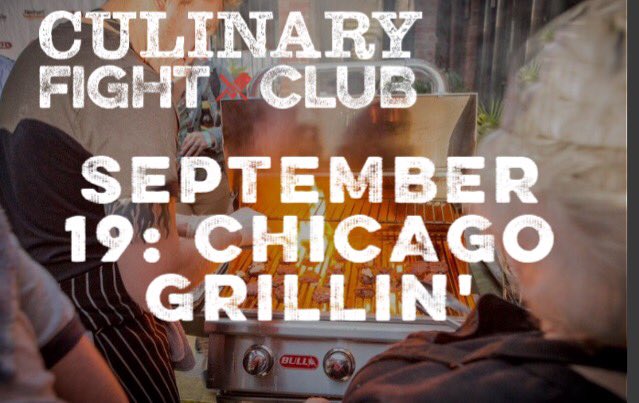 ChefFight's tweet photo. We're Chicago Grillin' on our @BullOutdoor grills #CulinaryFightClub 9/19 @6p @NavyPier Tix: https://t.co/FGCLeC9tl2 https://t.co/Htr7tRCBhs