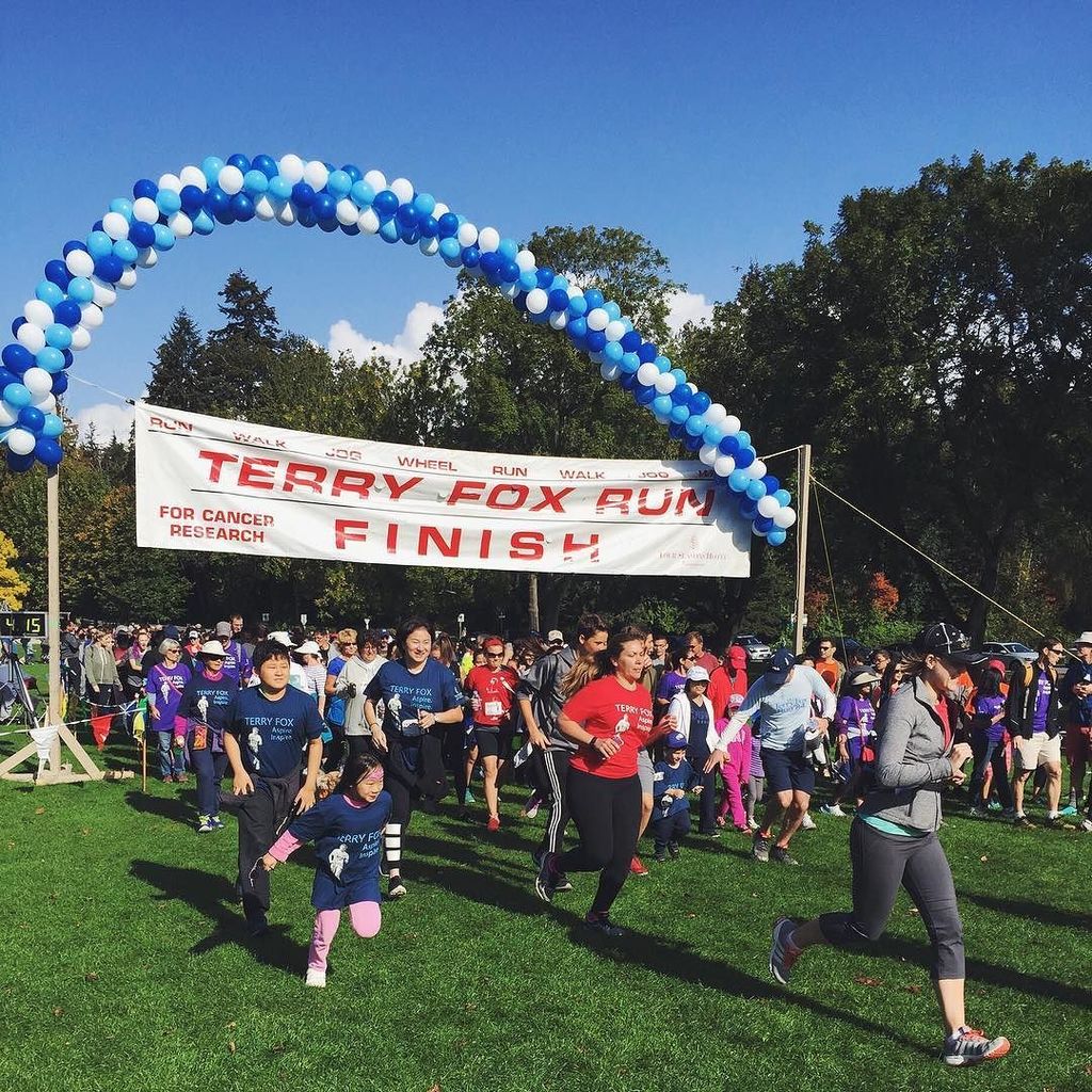 ShingoKido's tweet image. And we're off for the annual #TerryFoxRun in support of cancer research. #FSValues #FourSeasons
