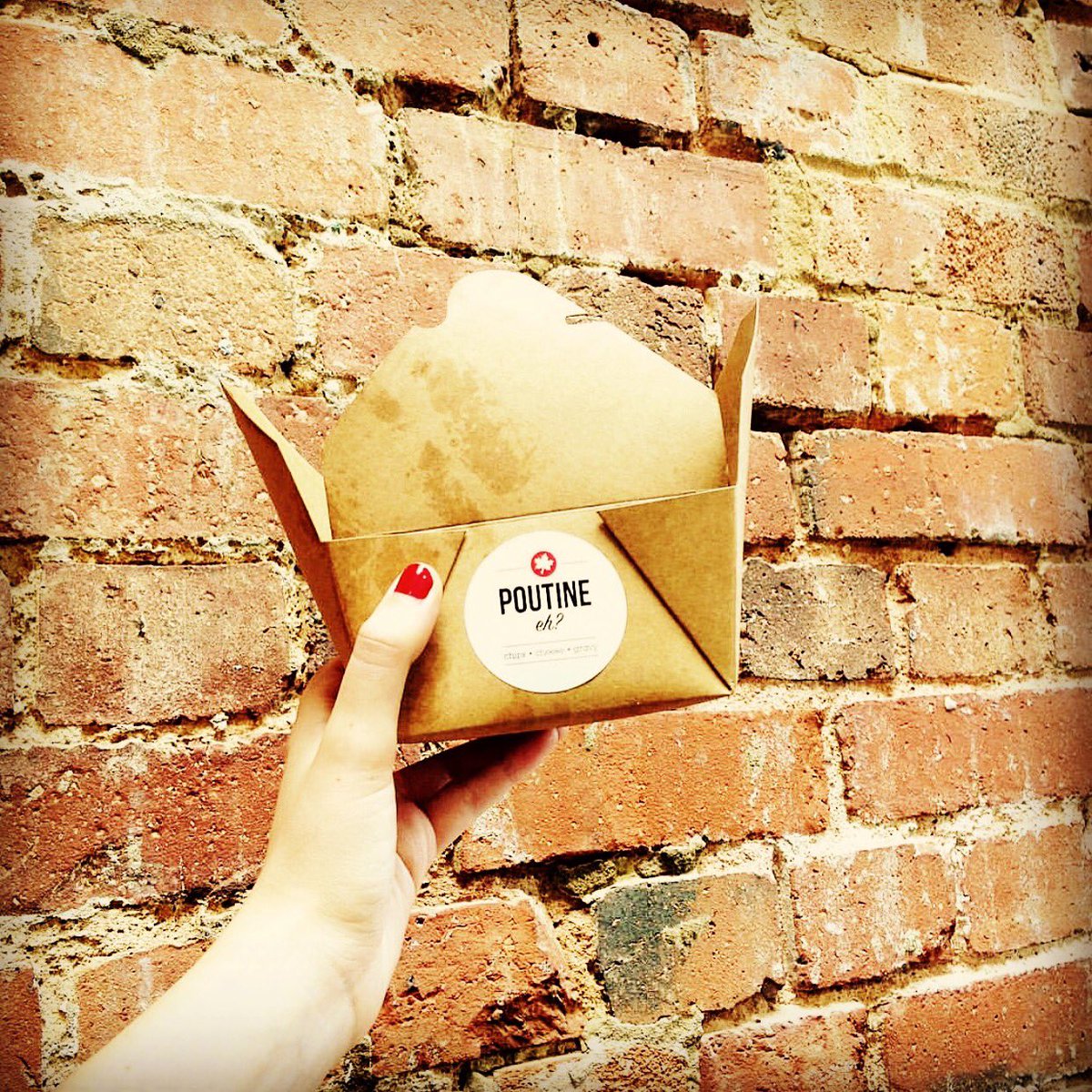 PoutineEh's tweet image. #Poutine #foodporn #BrickLane #poutineeh #streetfood #cheesecurds #chips