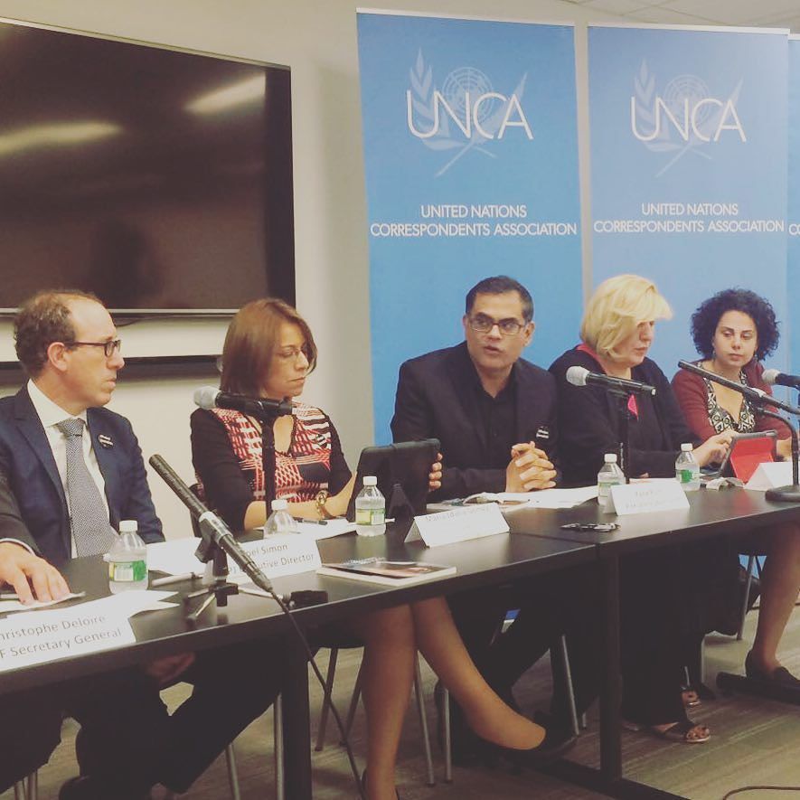 Razarumi's tweet photo. Speaking at the #panel on advocating why the @unitednations must appoint a rep for #mediaf… https://t.co/oMlXalkUmu https://t.co/J5yybj2fxD