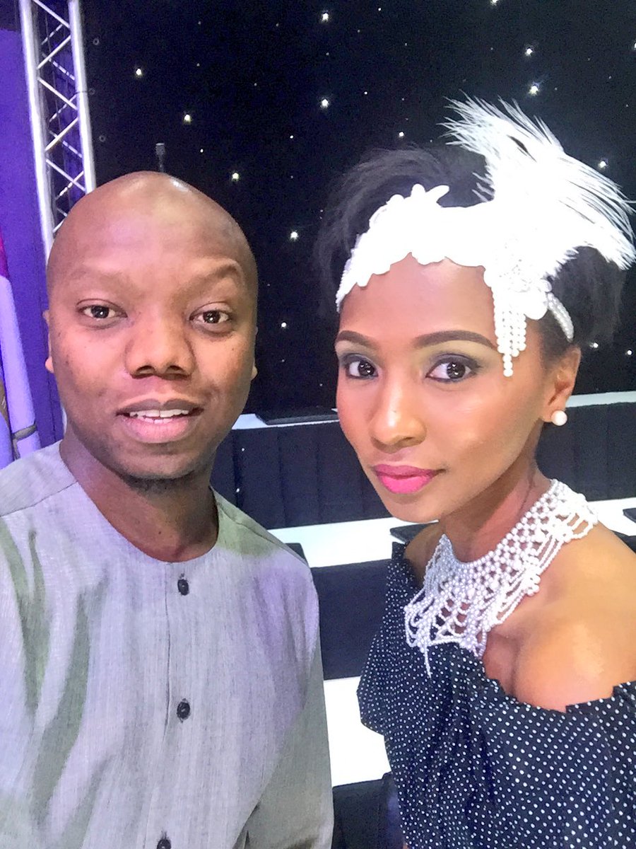 iamtbotouch's tweet photo. My Co-Host Mrs V, you're such a Pro, may God continue to bless your career and family! Church as Amazing https://t.co/vhIw6slKS8