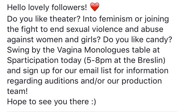 MSU VaginaMonologues (@vmonsmsu) on Twitter photo 