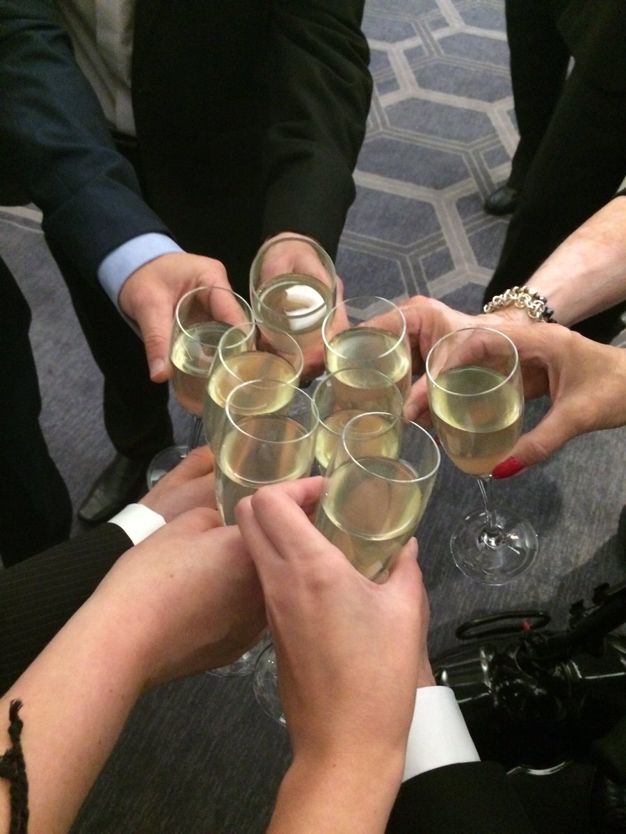 All ready to celebrate our nomination for 'Best Newcomer'!! <a href="/Italianawards/">The Italian Awards</a>