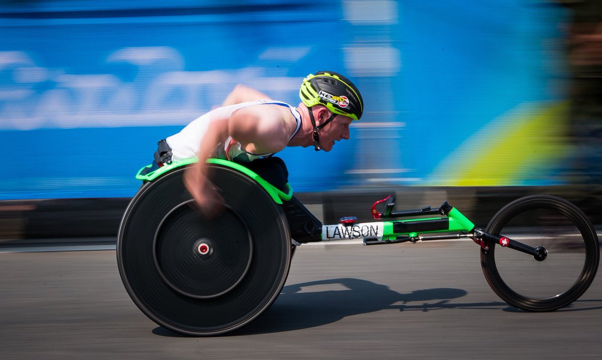 ParalympicsGB's tweet photo. In brutally hot conditions @_SL74 takes 14th in the men's T54 marathon.

Our final athlete to compete at #Rio2016 👏👏 https://t.co/fkR1IHjSFq
