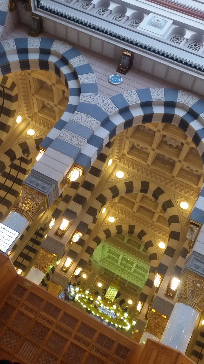 itsJun92eec423's tweet photo. I wanna be there PLZ! 😢
I liked that #decorations
#Prophetenmoschee
#MosqueOfTheProphet Muhammed peace be upon him https://t.co/8wbT7fKDI4