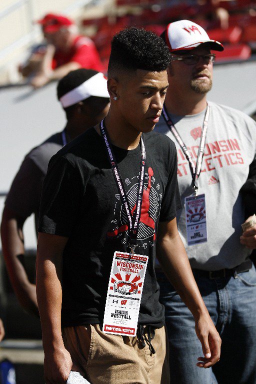 2018 WR Isaiah Westfall (Wisconsin Rapids) recaps #Badgers visit, getting Big Ten interest

bit.ly/2cAqKUK