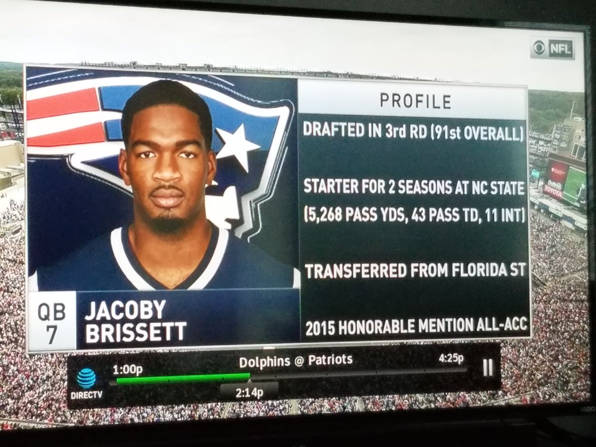 SkipVergon's tweet image. @CBSSports @NFLonCBS @Seminoles - Brissett DID NOT play @ FSU.  #getyourfactsstraight #badresearch