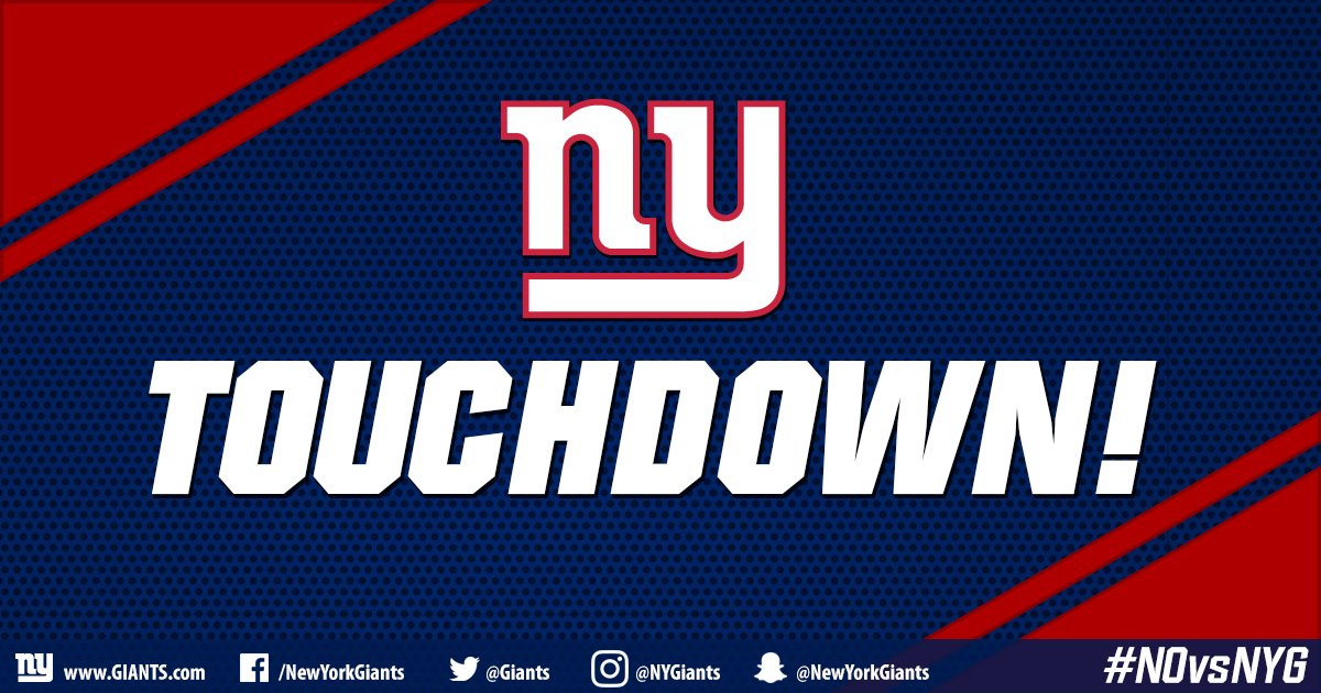 JANORIS JENKINS TOUCHDOWN! Jackrabbit takes the blocked FG back for the score and it's 7-0 #Giants! #NOvsNYG