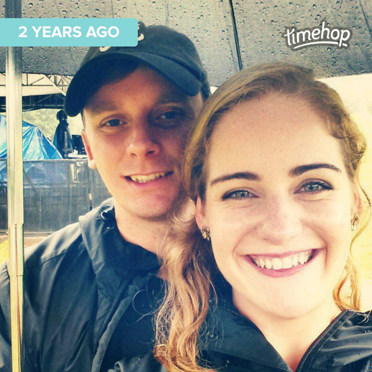 missannajune's tweet photo. Well, I guess it's gonna be a poncho-over-the-rain jacket kinda day at @MusicMidtown. #flashbackto2013 https://t.co/3p0ebUaDIe