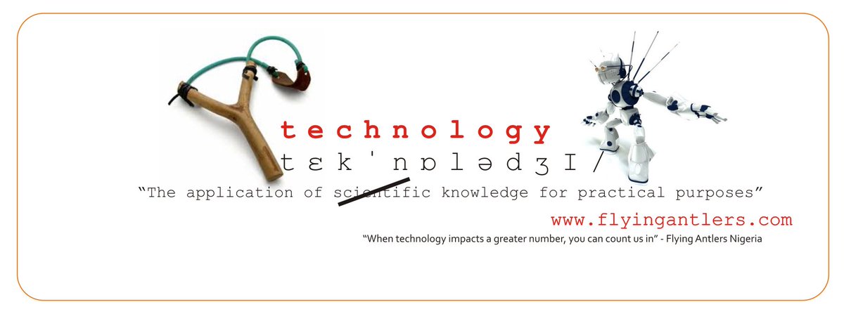 Whenever technology impacts more than a few lives, can count us in. #Flyingantlers #RevolutionaryTechnology #tech