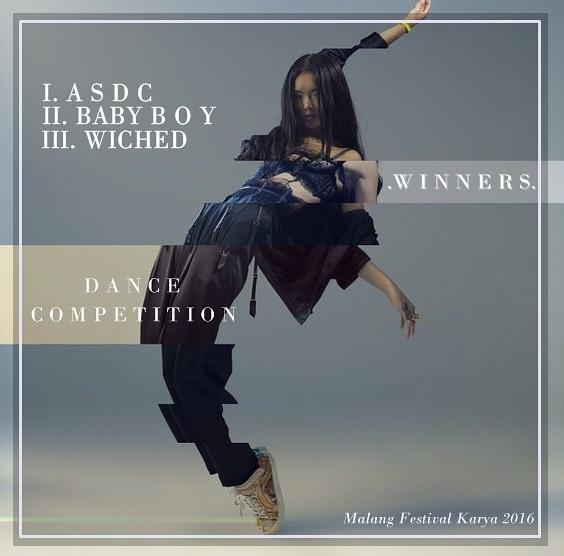 MalangFestKarya's tweet photo. Selamat Bagi pemenang Dance dan Model (Boys) Malang Festival Karya 2016 :) https://t.co/jqwQaQG1ab
