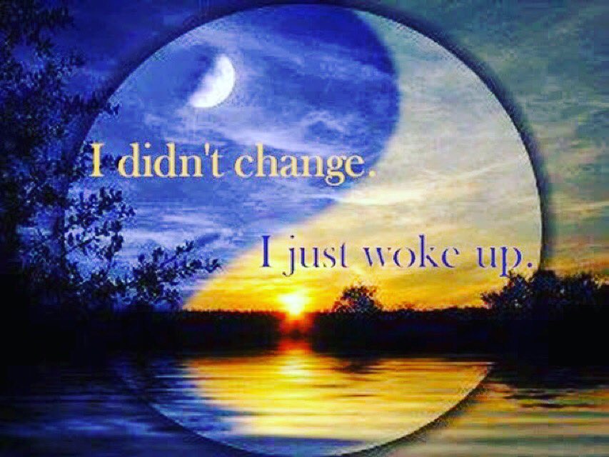 Don't get it twisted, I'm still the same I just vibrate differently. 
#wakeup #sunday #gratitude
