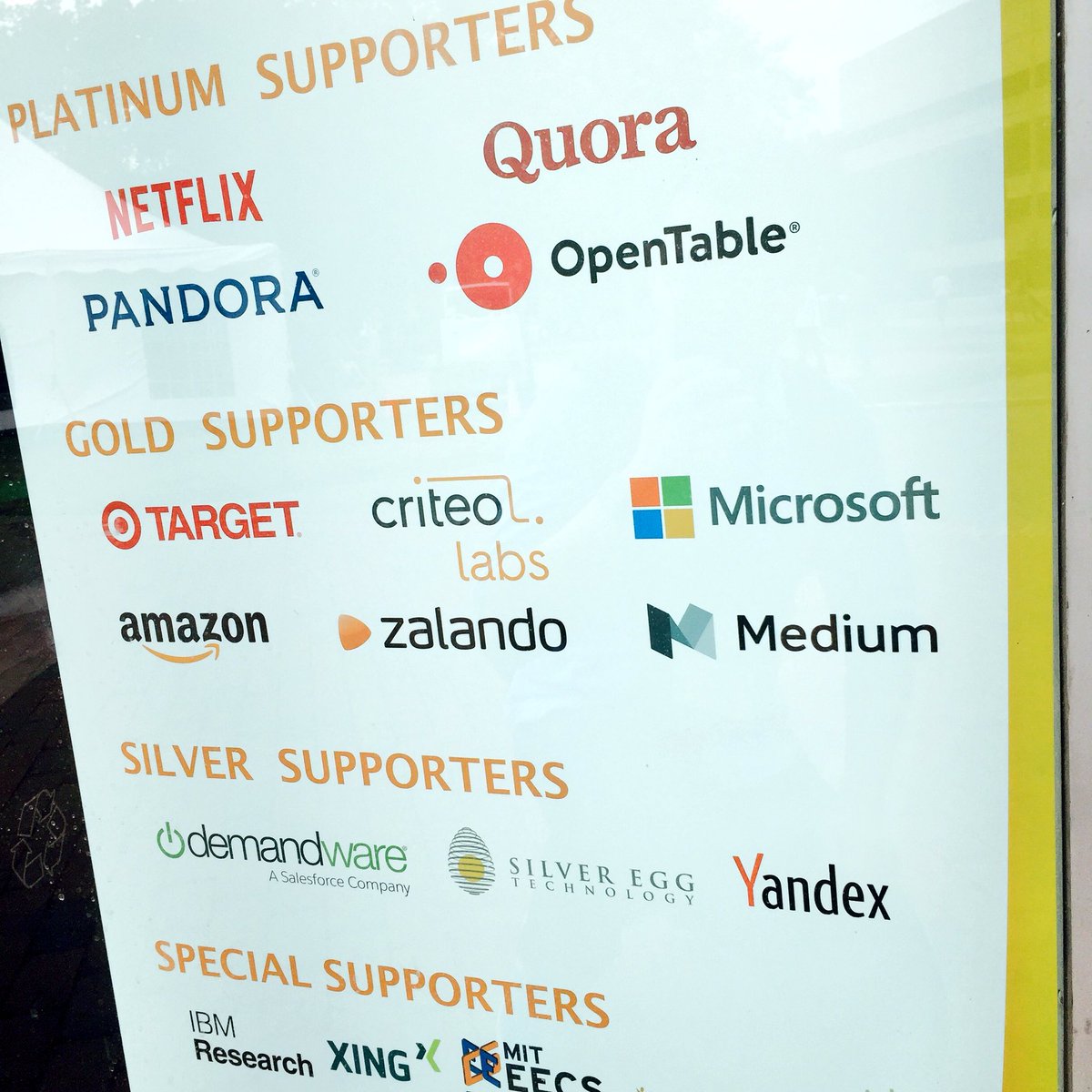 xiaoma's tweet image. .@Medium is a proud supporter of @ACMRecSys! #recsys2016