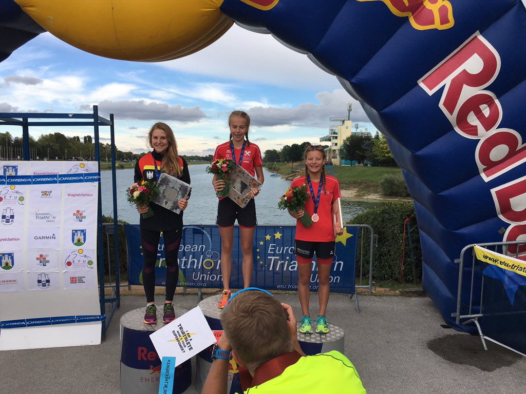 Julie Jungblut wird Zweite beim Junior ETU Cup in Zagreb