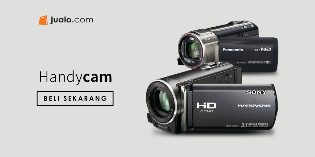 Jualovers, handycam ini bisa jadi alternatif kalau kamu hobi bikin video! Cek di bit.ly/2cCCnrU ya ;)