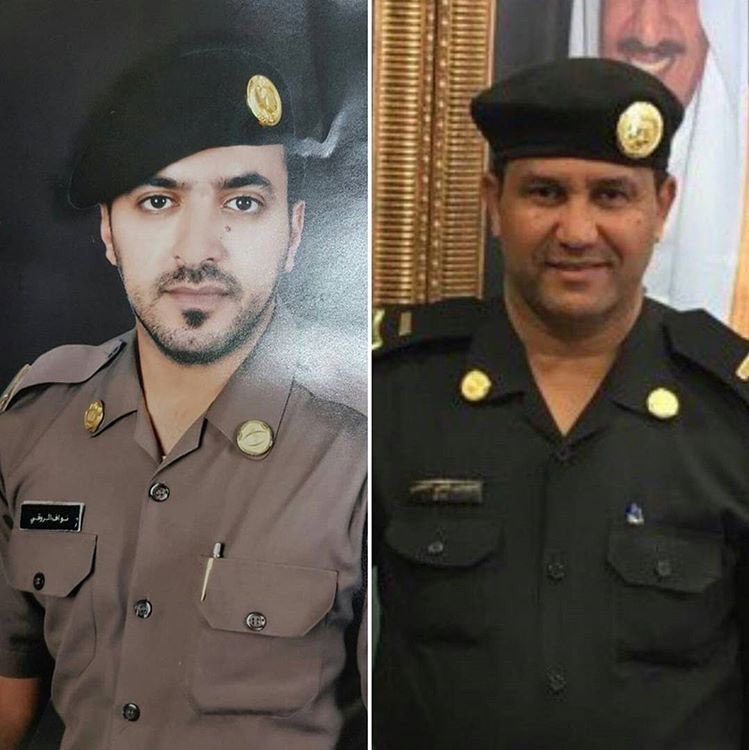 العريف نواف محماس العتيبي 
ورئيس الرقباء موسى علي القبي

الله يتقبلهم في الفردوس
#استشهاد_رجلي_امن_بالدمام