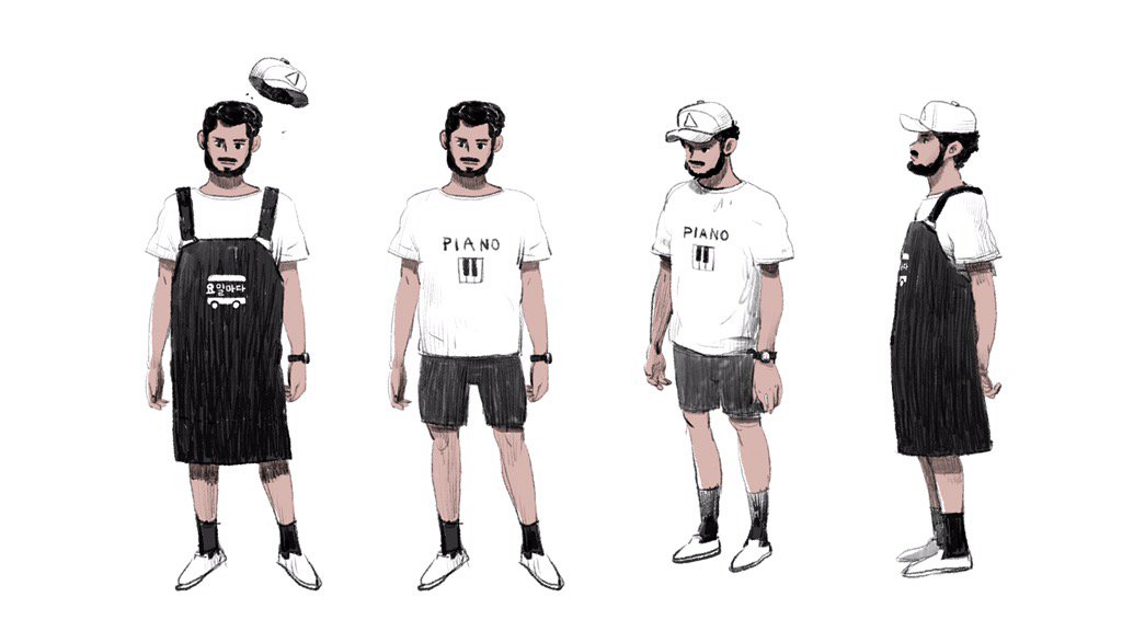 whitebogy's tweet image. 독고고독-31세 / 김가영-26세
단편 '요일마다' 제작중