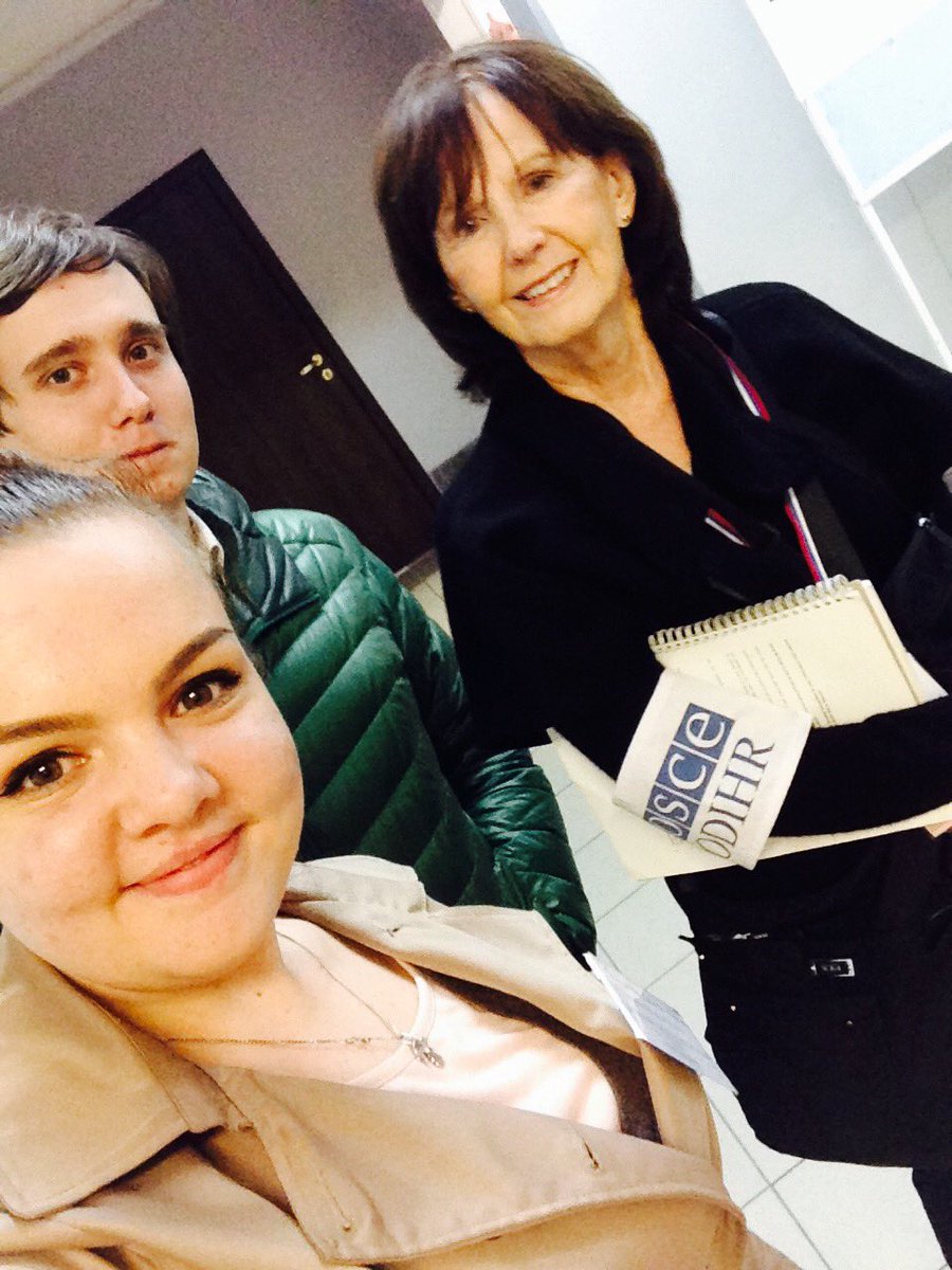 Наш участок 1499 посетили из ОБСЕ 👍🏻#выборыМосква2016