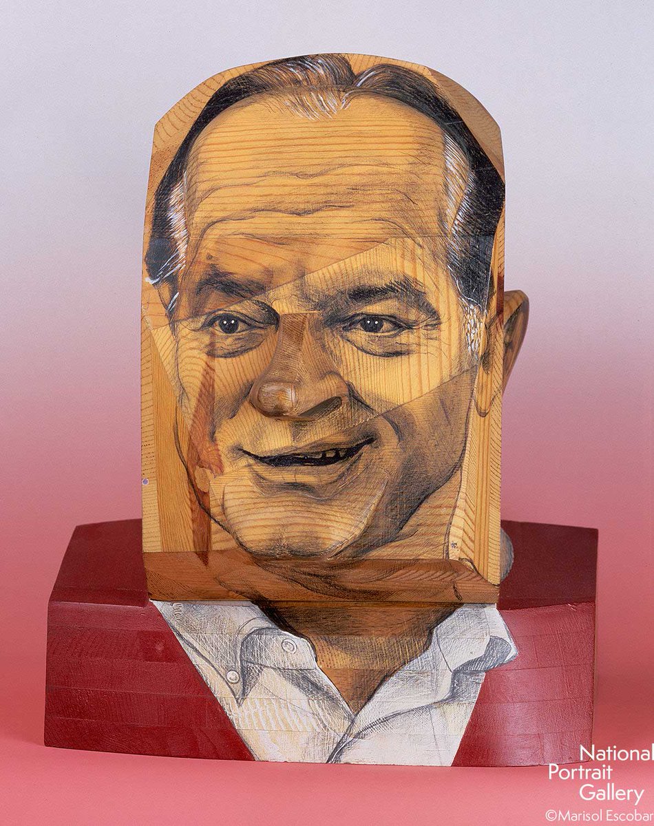 smithsoniannpg's tweet photo. Escultura de Bob Hope por #MarisolEscobar, considerada una de las pioneras del pop art #HispanicHeritageMonth https://t.co/xS09G19XIK