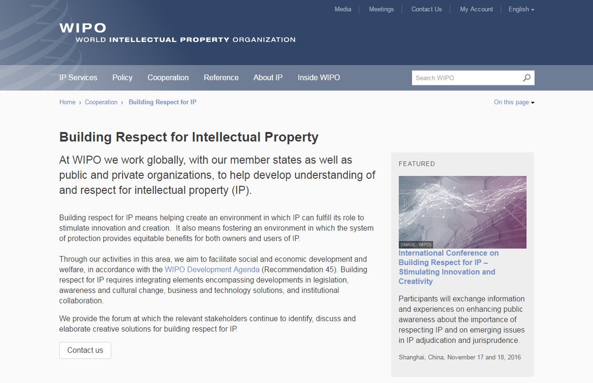 New and updated resources on Building Respect for Intellectual Property: 
ow.ly/nLUU304hCZr