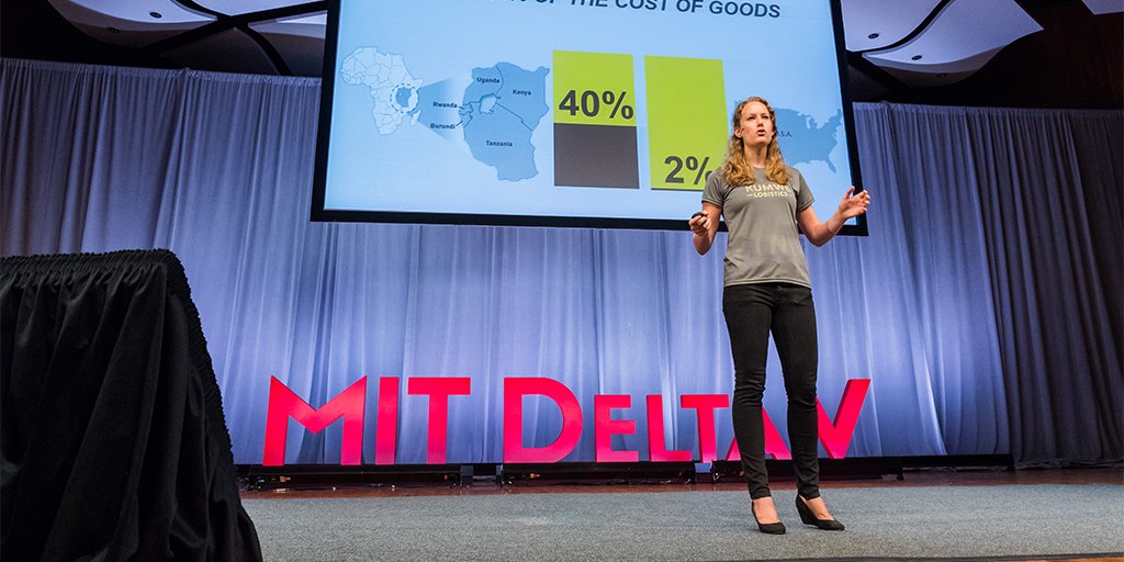 MITSloan's tweet photo. 17 MIT startups you should know about (Pictured - Kumwe Logistics): https://t.co/Ftyu2IFJhh https://t.co/aUU3fQXZpQ