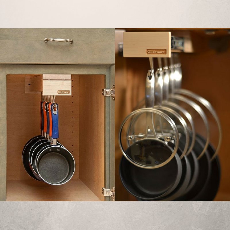 BrincksCustom's tweet image. Use a metal or wooden rack to keep the lids of your pots and pans organized. #KitchenOrganizationTips