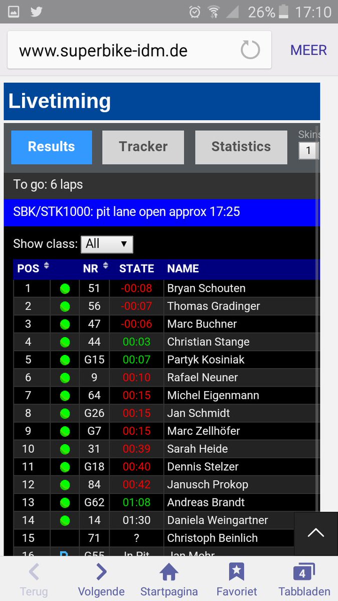 PascalBarkhuis's tweet photo. #BSB aan het kijken #nuopeurosport met @KervinBos en via de #livetimming #stock600 aan het volgen @BryanSchouten51 https://t.co/YVGp9jRxOr