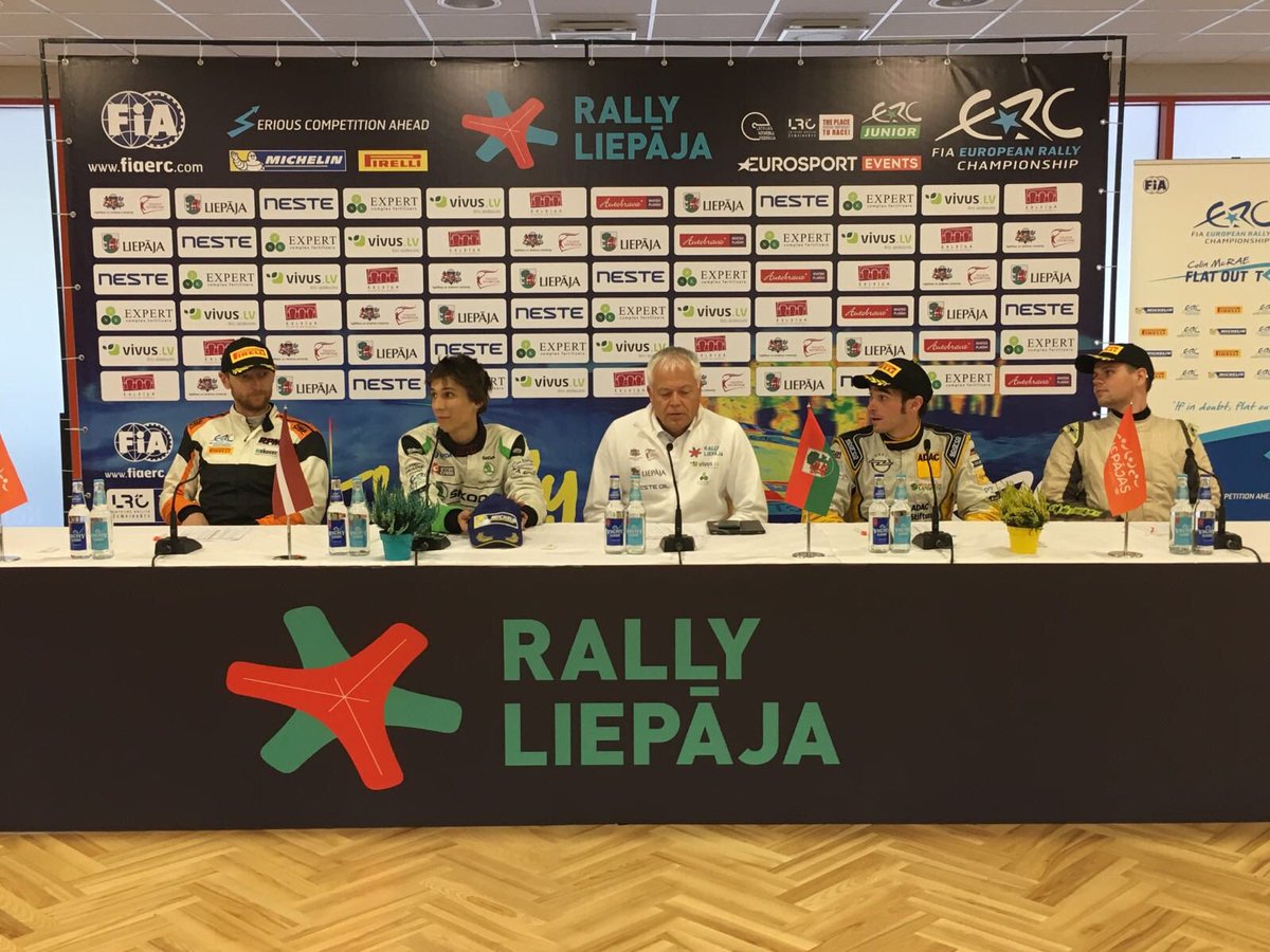 FIAERC's tweet photo. #FIAERC @LVRally press conference https://t.co/lqBGpmGlhy