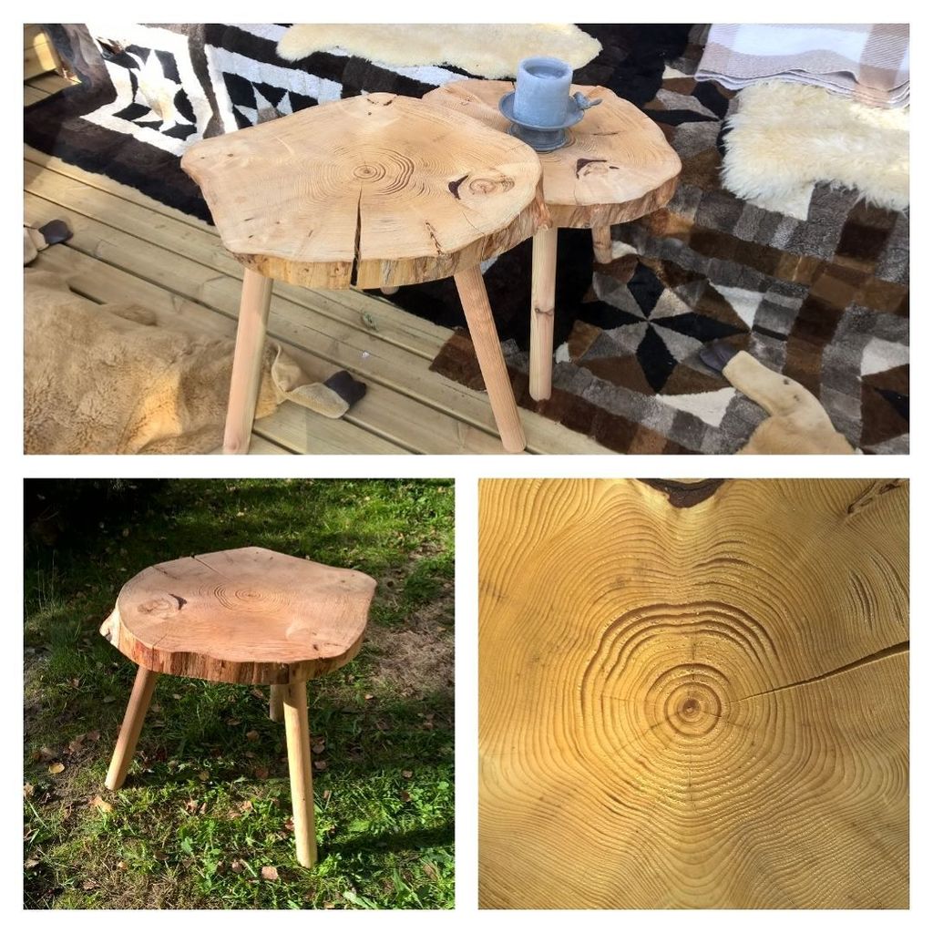 OlliLaasanen's tweet photo. Small tables made of big siberian fir. - Pikkupöytiä isosta siperianpihdasta. .
.
#selfmad… https://t.co/kd3QAbI904 https://t.co/VtT8t87HJw