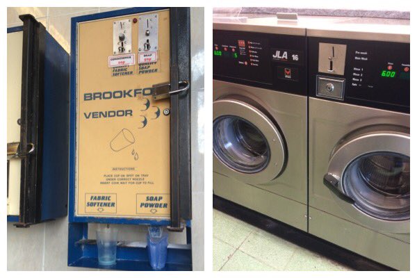 Portsmouth_gal's tweet photo. Oh the joy of being at the launderette on a Sunday afternoon ๐ฑ#washingmachinewoes ๐ฉ https://t.co/LfXAlbZFHg