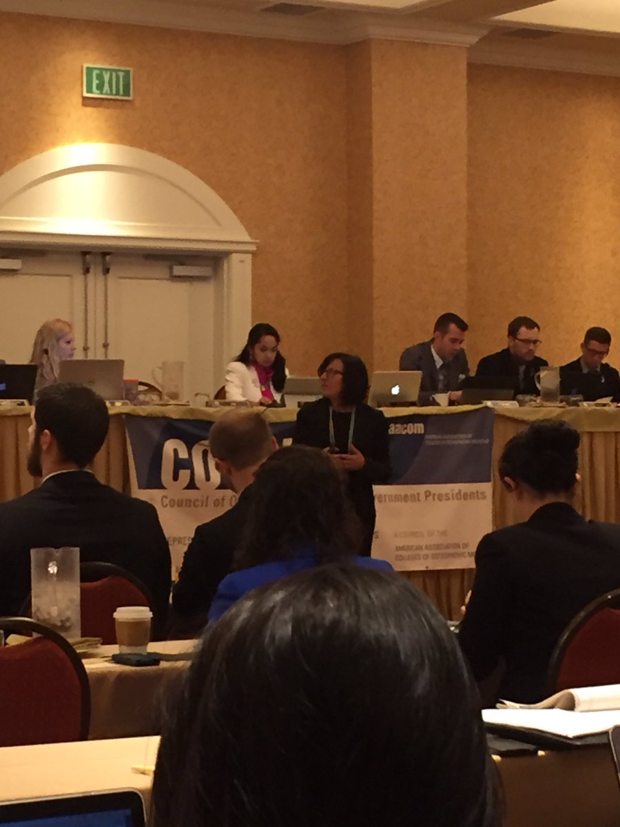 emiliebpinto's tweet photo. Pamela Murphy speaks about AACOM Government relations #EDTOMED #COSGP #DoCali https://t.co/1PTfiVj7kP