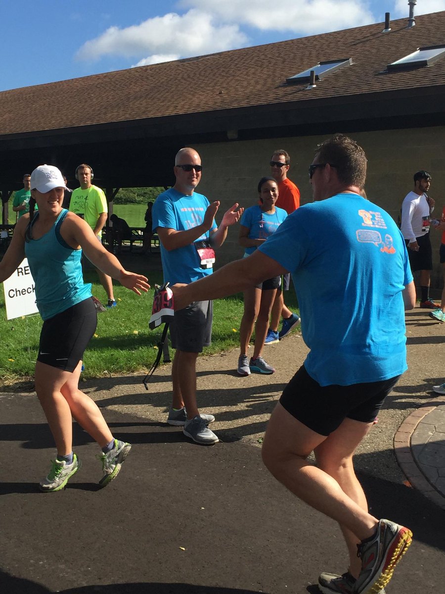 The final hand off! <a href="/FirstTeeMidMich/">Capitol Area Golf for Youths, Inc - Lansing</a> <a href="/CCRiverRun/">Cap. City River Run</a> #seeyouatthefinishline