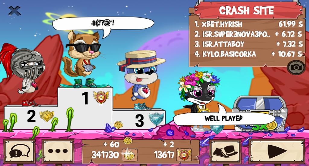Proeli0's tweet photo. Get on my level, son! #funrun2 #Super3Nova3Poca #attaboy #BasicOrka https://t.co/aW1cQgaUMH