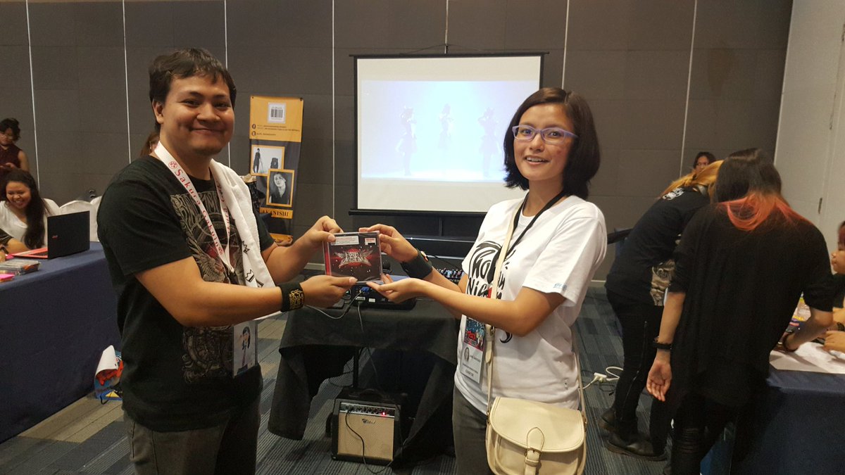 BMPHgroup's tweet photo. Congrats Miss Janis for winning a BABYMETAL ALBUM in our raffle!
#NIHONGAKUFEST
#BestOfAnime2016
#BABYMETAL
#BMPH https://t.co/CYjJ5JOKcr