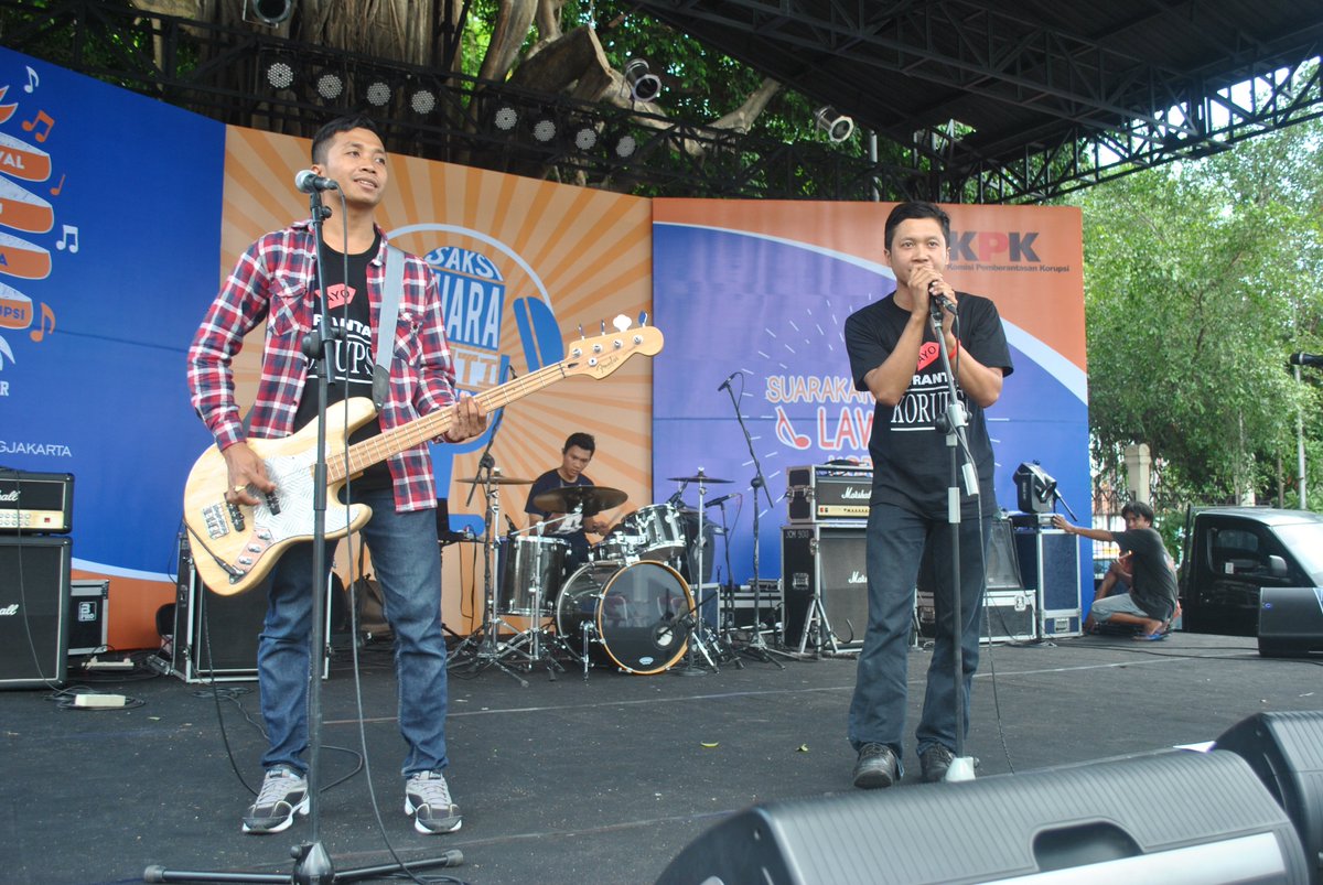 alhamdulillah terimakasih atas kelancaran perfom off air di kanal KPK hari ini