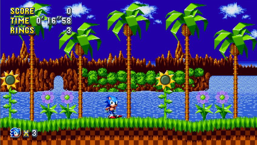 Newegg's tweet photo. .@sonic_hedgehog is back! Sneak peek of #SonicMania in all of its #16bit glory➡️ https://t.co/ga5HI0i7Dn https://t.co/xnz5FmHNec