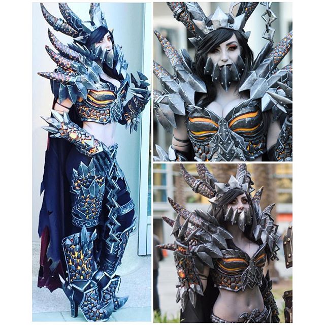 "So do I present or not? Present. Alright. Ladies and gentlemen , carbon based people. I present Deathwing!"