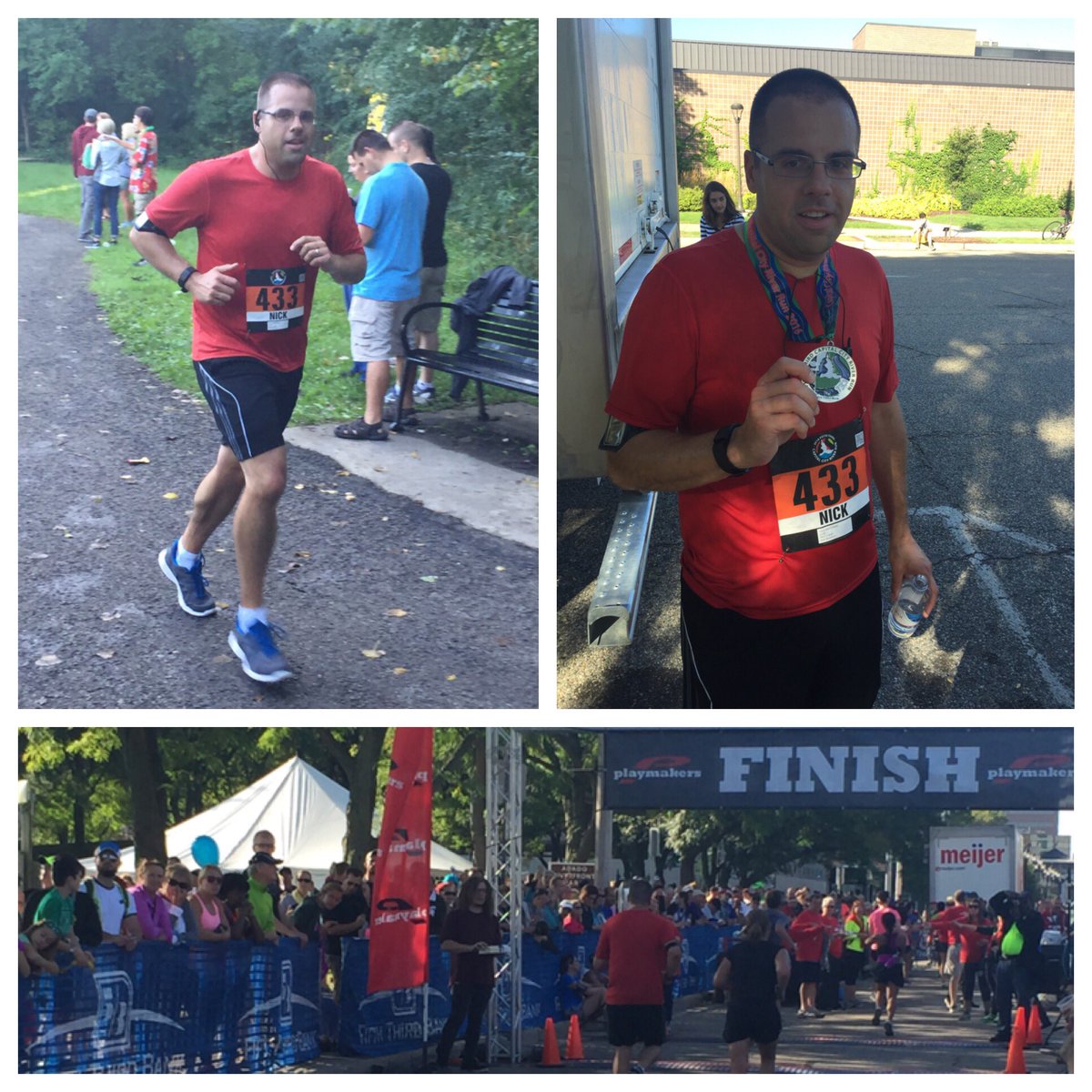 Half Marathon #8 completed. Thank you to <a href="/jtheisen/">john theisen</a> for taking photos along the course! <a href="/CCRiverRun/">Cap. City River Run</a> #runcapcity