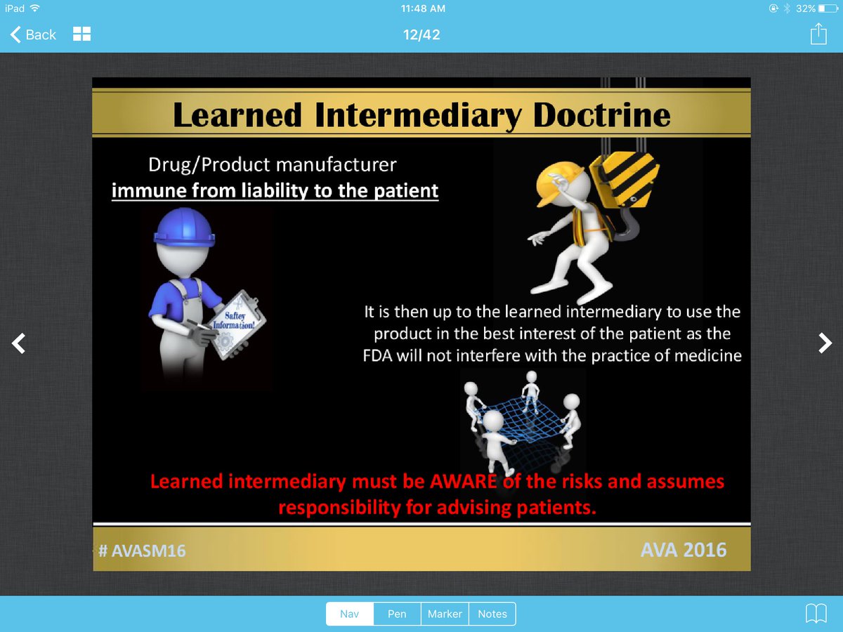 InfusionNurse's tweet photo. Did you know... #learnedintermediarydoctrine #AVASM2016 @RNassof @ostroffmatthew https://t.co/kH8YOJTF77