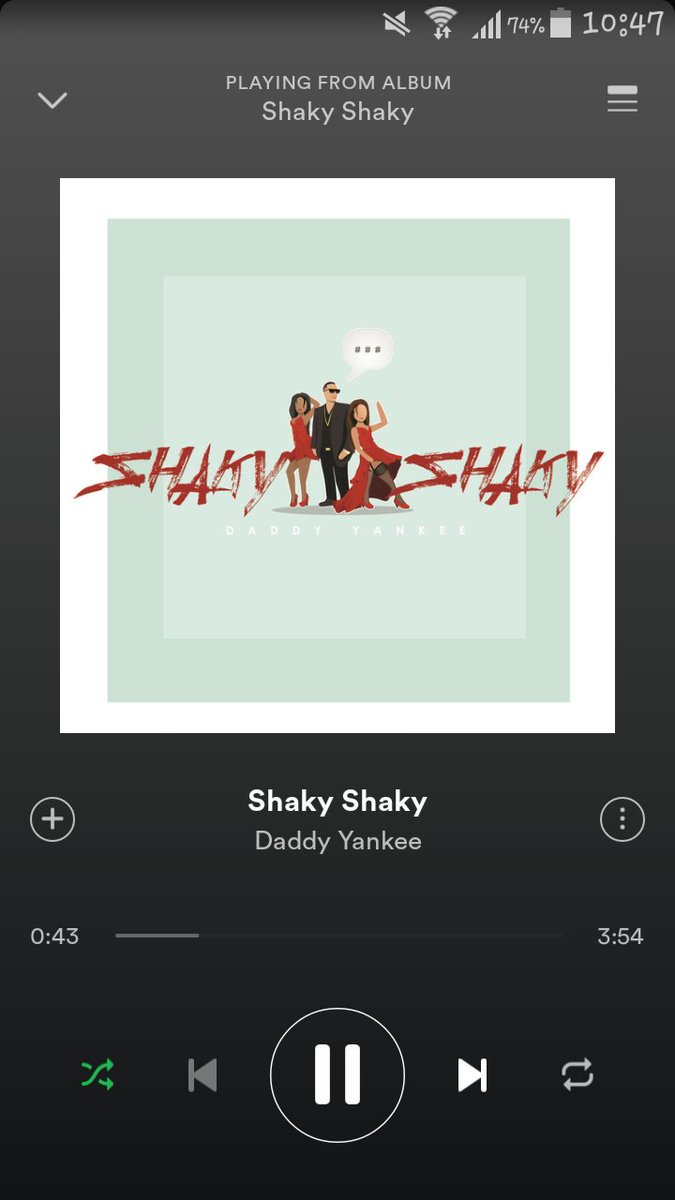 Arii033's tweet photo. Escuchando #shakyshakymx en @SpotifyMexico siempre apoyando al mejor @daddyyankee  @clubbarriofino https://t.co/ddqV55vhwP