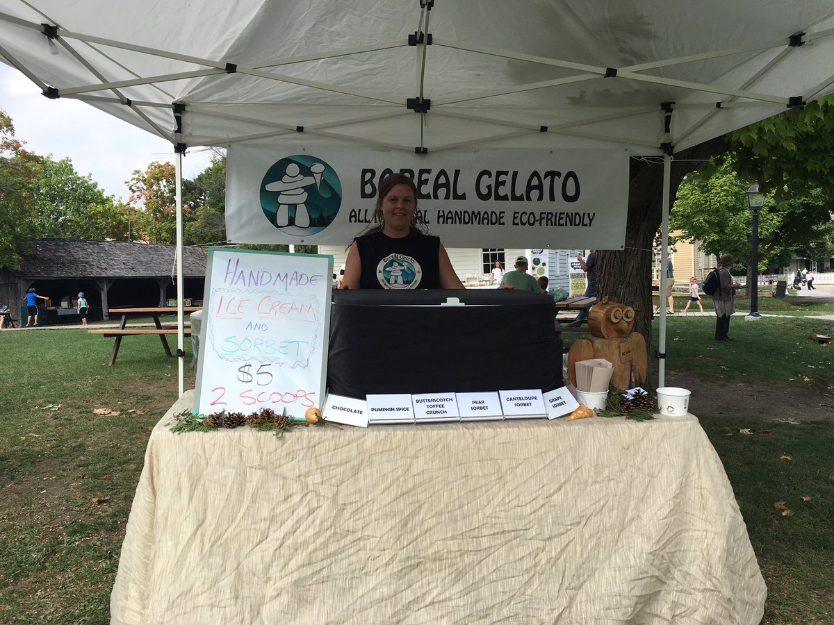 Come by the #village and cool off with some delicious handmade #gelato!